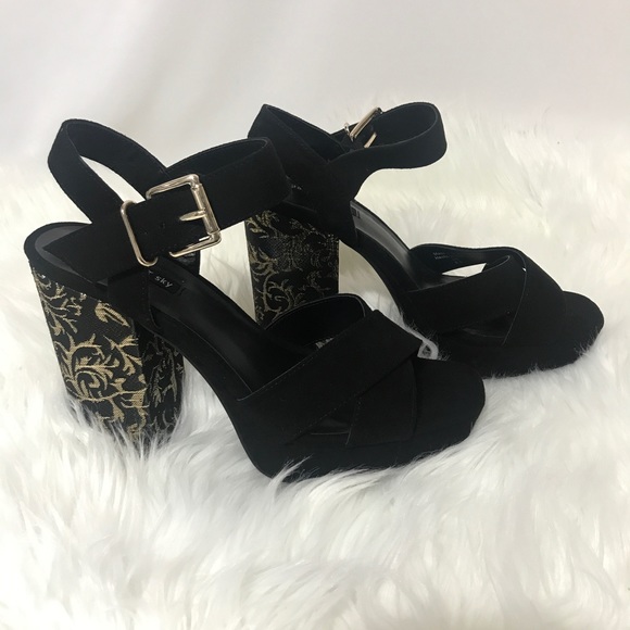 Parker and Sky black block heels - Picture 4 of 5